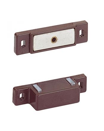 Fangmagnetschnäpper M 64/GP 4 Ku.weiß 50N HETTICH