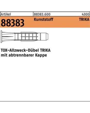 Dübel R 88383 Form Tri-K TOX