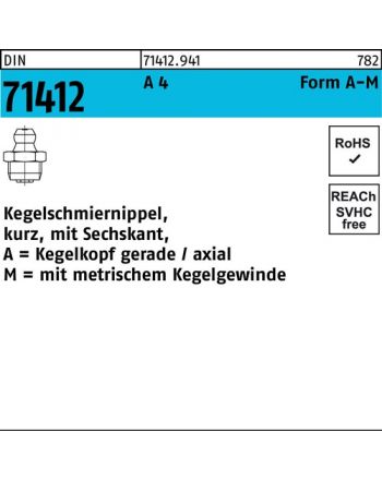Kegelschmiernippel
