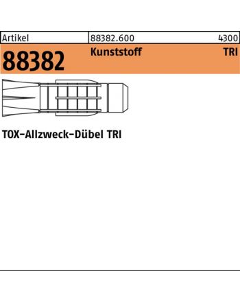 Dübel R 88382 Form Tri TOX