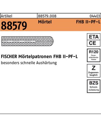 Mörtelpatrone R 88579 FISCHER
