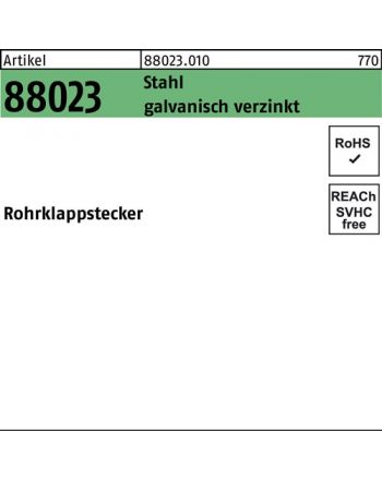 Rohrklappstecker R 88023