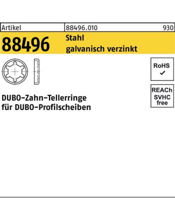 Zahntellerring R 88496 DUBO