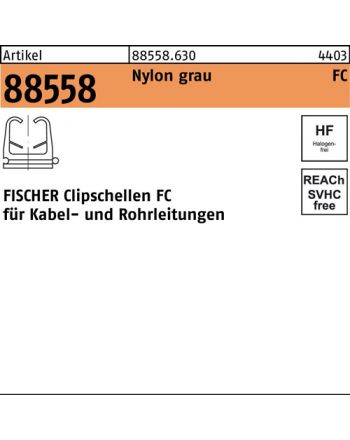 Clipschelle R 88558 FISCHER