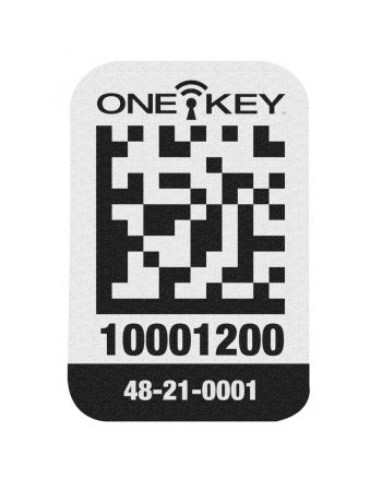 AIDTSP QR-Code Sticker Plastik 200 Stück