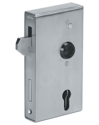 Schiebetorschlosskasten 140SNIG V2A AMF