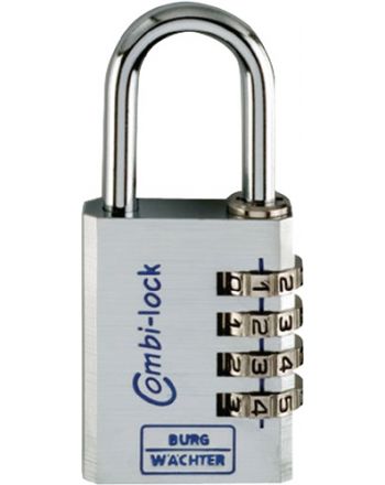 Zahlenvorhangschloss Combi Lock 90 Chromo BURG-WÄCHTER