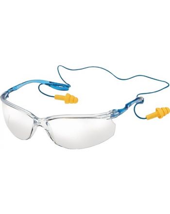 Schutzbrille ToraCCS EN 166 Bügel blau,Scheibe klar PC 3M