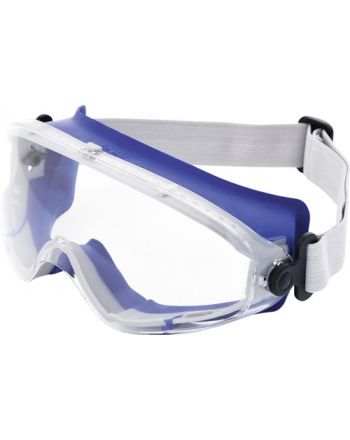 Vollsichtschutzbrille DAYLIGHT TOP EN 166 Rahmen blau,Scheibe klar PC PROMAT