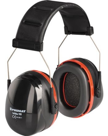 Gehörschutz SAFELINE VIII EN352-1 (SNR) 33dB gepolsteter Kopfbügel PROMAT