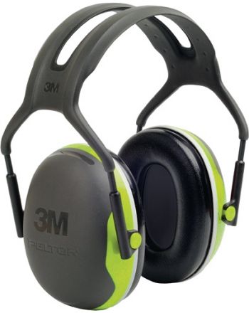 Gehörschutz X4A EN 352-1 (SNR) 33 dB Kopfbügel dielektrisch schlanke Kapseln 3M