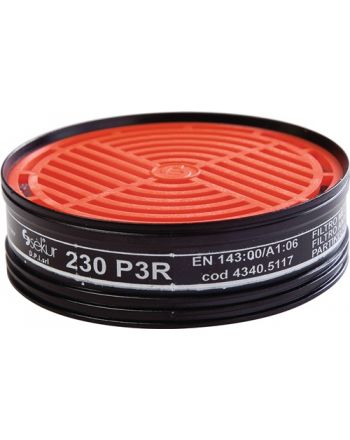 Partikelfilter 230 EN 143 P3R D f.Polimask 230/GAMMA/Silikone 2 St./Btl.EKASTU