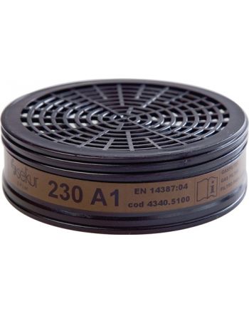 Gasfilter 230 EN 14387:2004+A1:2008 A1 f.4000370779,4000370780 2 St./Btl.EKASTU