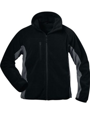 Fleecejacke Adler Gr.XXL schwarz/grau CRAFTLAND