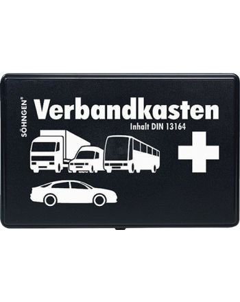KFZ Verbandkasten B260xH160xT80ca.mm schwarz SÖHNGEN