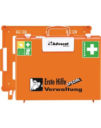 Erste Hilfe Koffer Advocat Verwaltung B400xH300xT150ca.mm orange SÖHNGEN