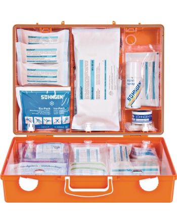 Erste Hilfe Koffer Beruf SPEZIAL Verwaltung B400xH300xT150ca.mm orange SÖHNGEN