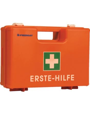 Erste Hilfe Koffer BAUBRANCHE B260xH170xT110ca.mm orange PROMAT