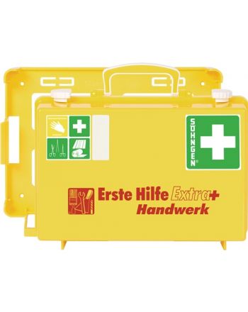 Erste Hilfe Koffer Extra+ Handwerk B310xH210xT130ca.mm leuchtgelb SÖHNGEN