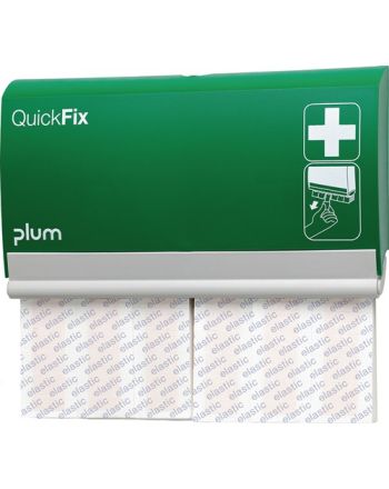 Pflasterspender QuickFix B232,5xH133,5xT33ca.mm grün PLUM