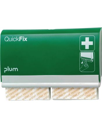 Pflasterspender QuickFix 1 B232,5xH133,5xT33ca.mm grün PLUM