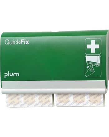 Pflasterspender QuickFix 2 B232,5xH133,5xT33ca.mm grün PLUM