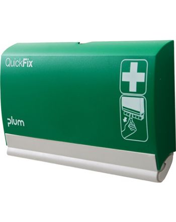 Pflasterspender Quick Fix® B232,5xH133,5xT33,0ca.mm grün PLUM