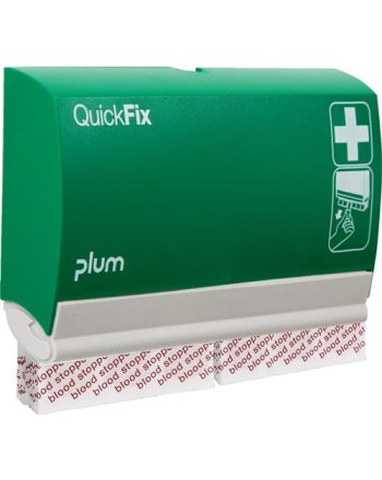 Pflasterspender QuickFix 4 B232,5xH133,5xT33ca.mm grün PLUM