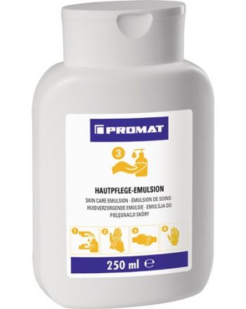 Hautpflege-Emulsion 250ml silikonfrei,leicht parfümiert 24 PROMAT
