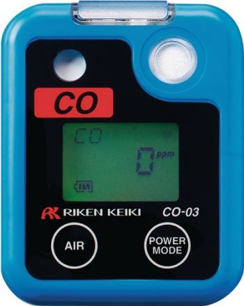 Gaswarngerät CO-03 Eingasmessgerät Kohlenmonoxid Batterie RIKEN KEIKI