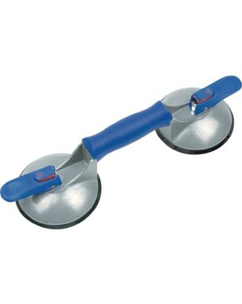 Saugheber blue line Trgf.50kg Kopf-Ø 120mm 2 Köpfe Alu VERIBOR