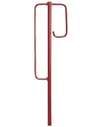 Laterneneisen Berliner Modell 1250x12mm Berliner Modell rot