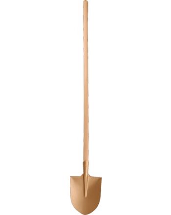 Frankfurter Schaufel 240x300mm m.ger.Stiel funkenfrei ENDRES TOOLS