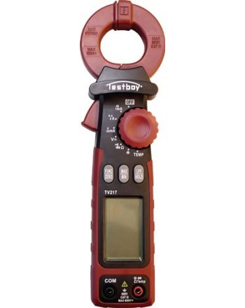 Leckstromzange TV 217 Messber.1µA – 150A(AC) Zangenöffnung 27mm TESTBOY