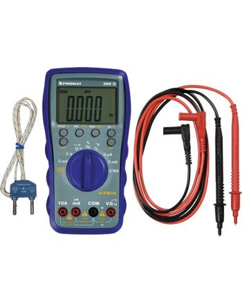 Multimeter DMM 10 0-600 V AC/DC TRUE RMS PROMAT