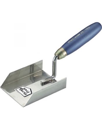 Stukkateureckenspachtel B.70mm rostfrei,m. Buchenholzheft VA HENKELMANN