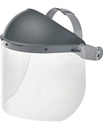 Elektriker Gesichtsschutz GFKKH001-E PC,klar 460x200x1,5mm EN 166,EN 170,GS-ET29