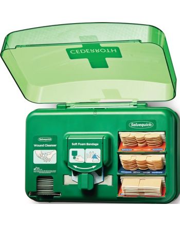 Wundversorgungsspender Wound Care Dispenser B306xH155xT155ca.mm grün,transparent