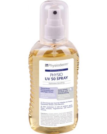 Hautschutzspray PHYSIO UV 50 SPRAY 200 ml wasserfest,fettfrei 200ml Pumpflasche