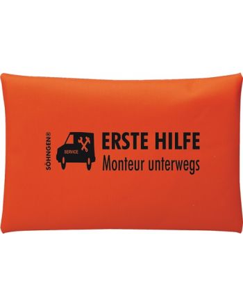 Erste Hilfe Tasche Monteur unterwegs B240xH170ca.mm orange SÖHNGEN