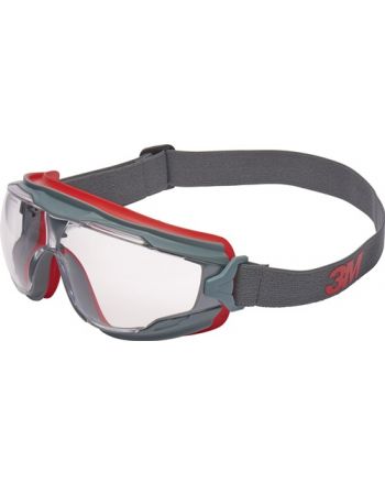 Vollsichtschutzbrille GoggleGear™ GG501V EN 166 Rahmen grau,Gläser klar 10St./VE