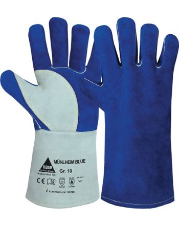 Schweißerhandschuhe Mühlheim Blue HASE