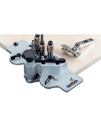 Bohrlehre DrillJig Scharnier Sensys,Intermat,SlideOn,Selekta Pro2000,2035 HETTIC