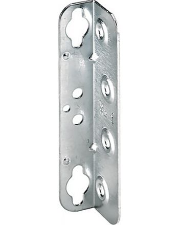Winkelbettbeschlag Stahlverzinkt 127mm HETTICH