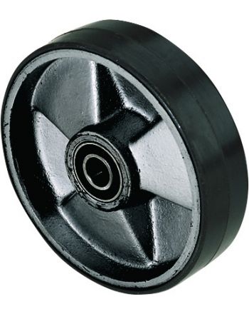 Lenkrad PU Naben-L.43mm Rad-B.50mm D.200mm Ku.-Felge PFAFF