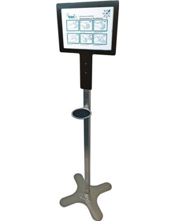 Spendersäule Desinfektionsmittel Banio H.ca.1,46m VA BANIO