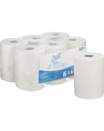 Rollenhandtuch Scott® Control™ 1-lagig weiß L ca.165mxB ca.198mm 6 Rollen/KT