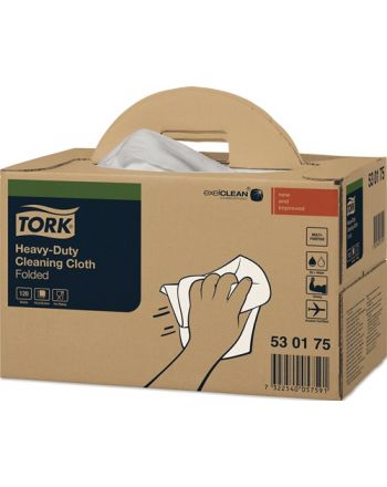 Putztuch TORK L642xB355ca.mm weiß 1-lagig Krt.TORK