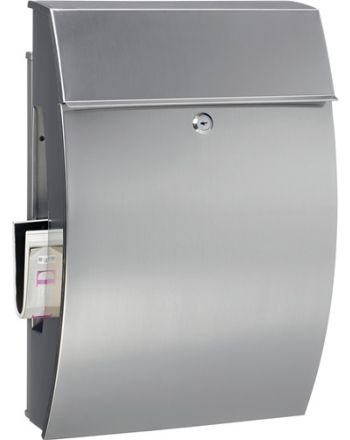 Briefkasten Hamburg 3815 Ni H.478mm B.322mm T.152mm DIN C4 BURG-WÄCHTER