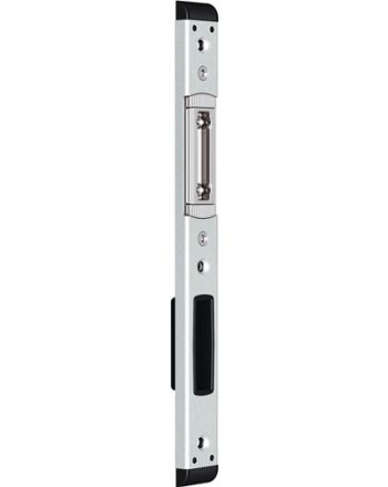 Schließteil 59046 Falle/Riegel U-St.24x8mm L/R silberf.FUHR